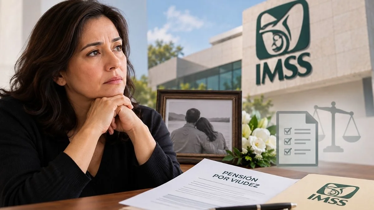 Pensión IMSS por viudez: qué hacer si te la niegan