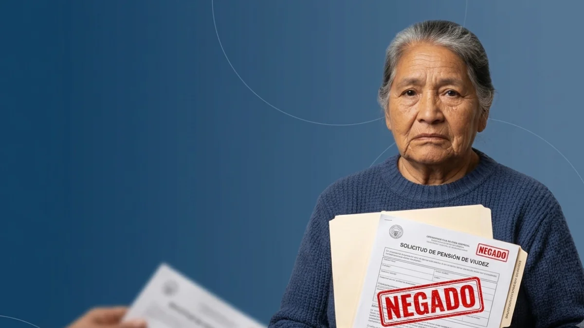 Pensión por viudez: qué hacer si el ISSSTE la niega